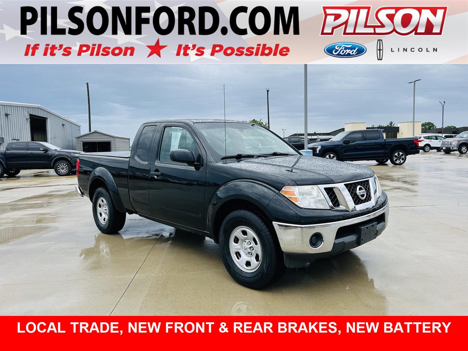 Super Black 2010 Nissan Frontier SE King Cab Pickup Truck 4X2 Automatic