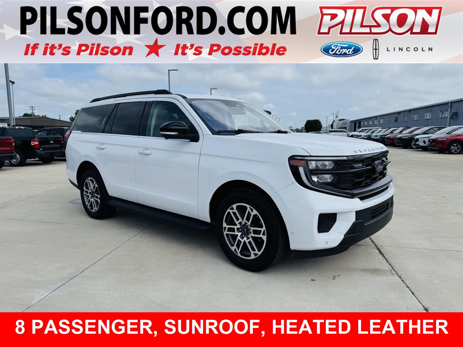 Oxford White 2025 Ford Expedition SUV / Crossover Four-Wheel Drive Automatic