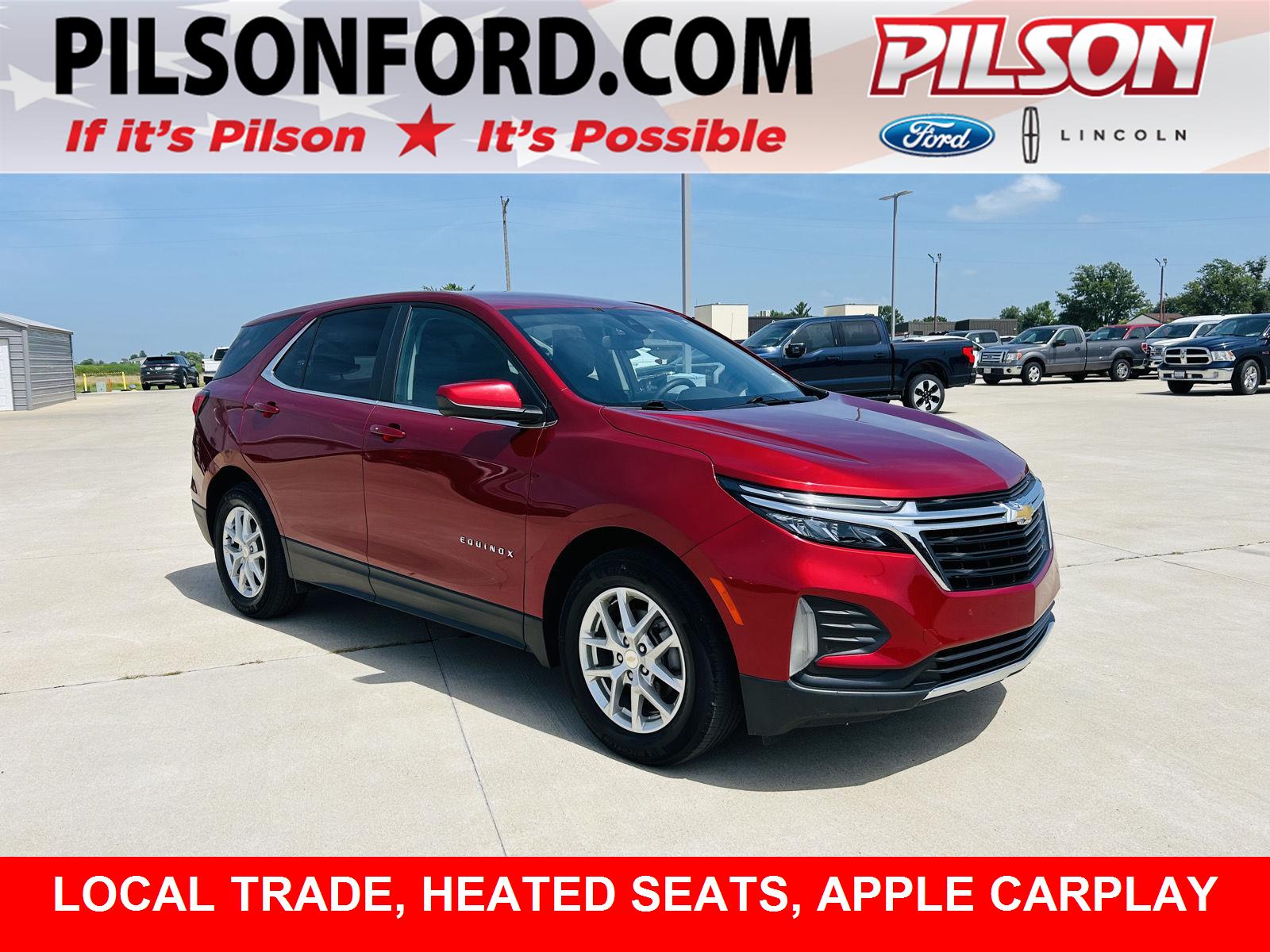 Radiant Red Tintcoat 2023 Chevrolet Equinox SUV / Crossover Front-Wheel Drive 6-Speed Automatic Overdrive