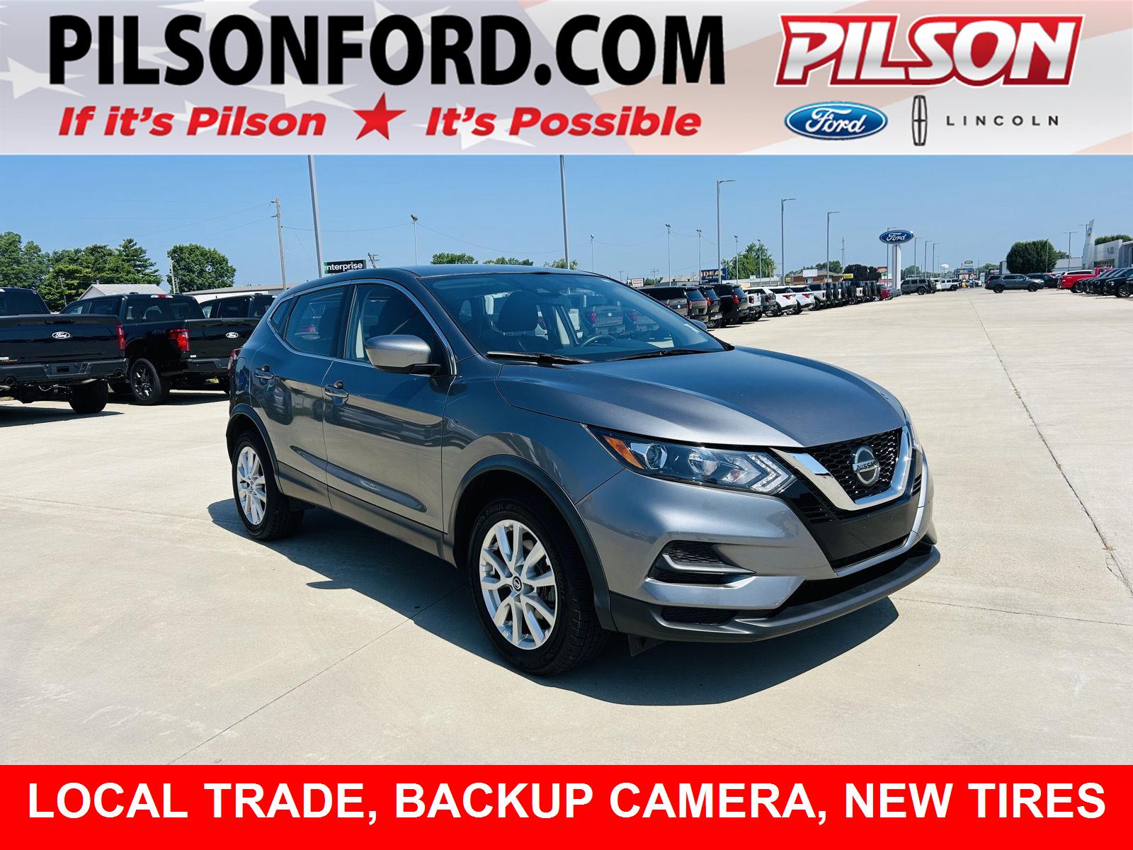 Gray (Gun Metallic) 2021 Nissan Rogue Sport SUV / Crossover All-Wheel Drive Continuously Variable Transmission