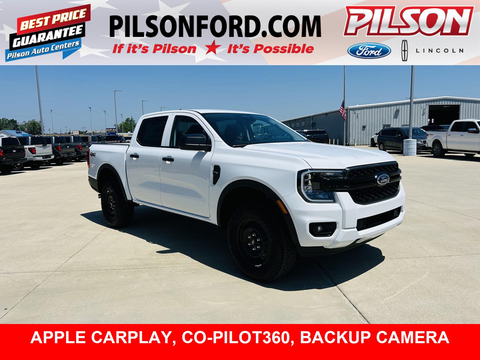 Oxford White 2026 Ford Ranger Pickup Truck Four-Wheel Drive Automatic
