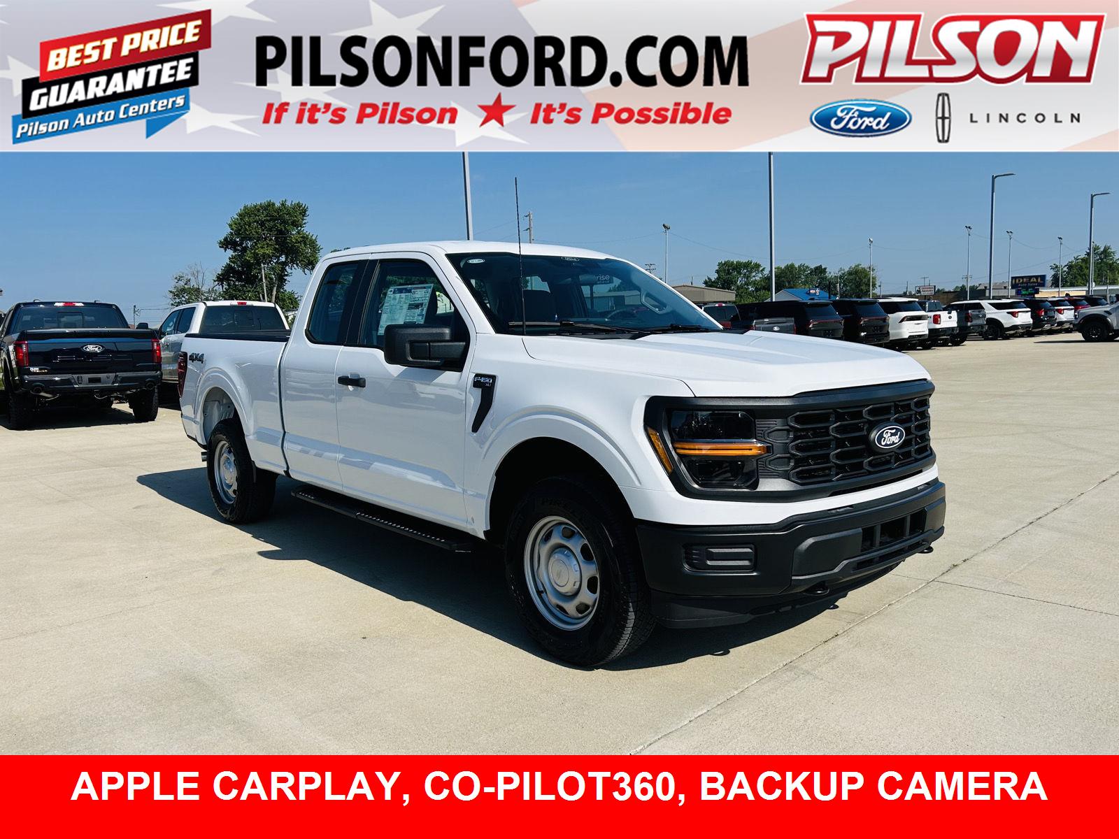 Oxford White 2026 Ford F-150 Pickup Truck Four-Wheel Drive Automatic