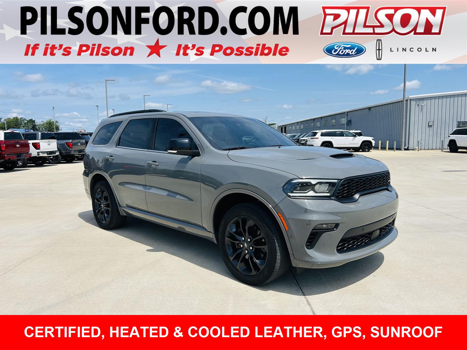Destroyer Gray Clearcoat 2023 Dodge Durango SUV / Crossover All-Wheel Drive 8-Speed Automatic
