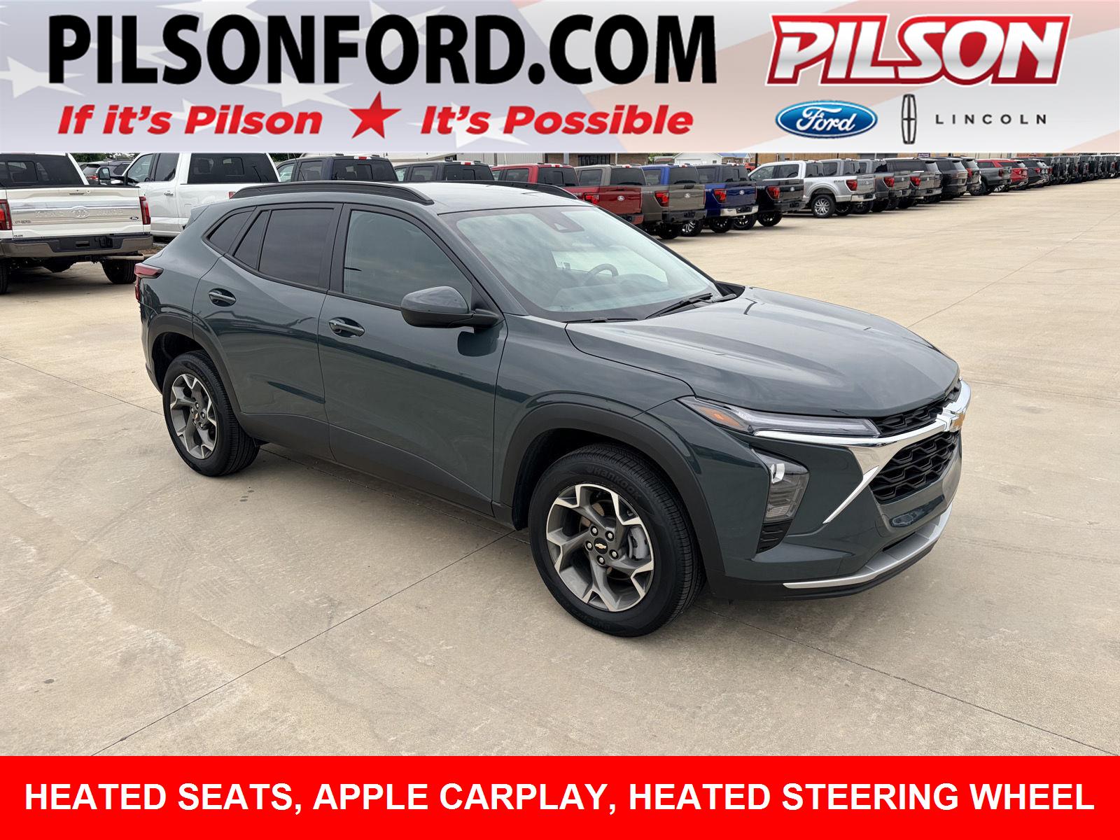Cypress Gray 2025 Chevrolet Trax SUV / Crossover Front-Wheel Drive 6-Speed Automatic