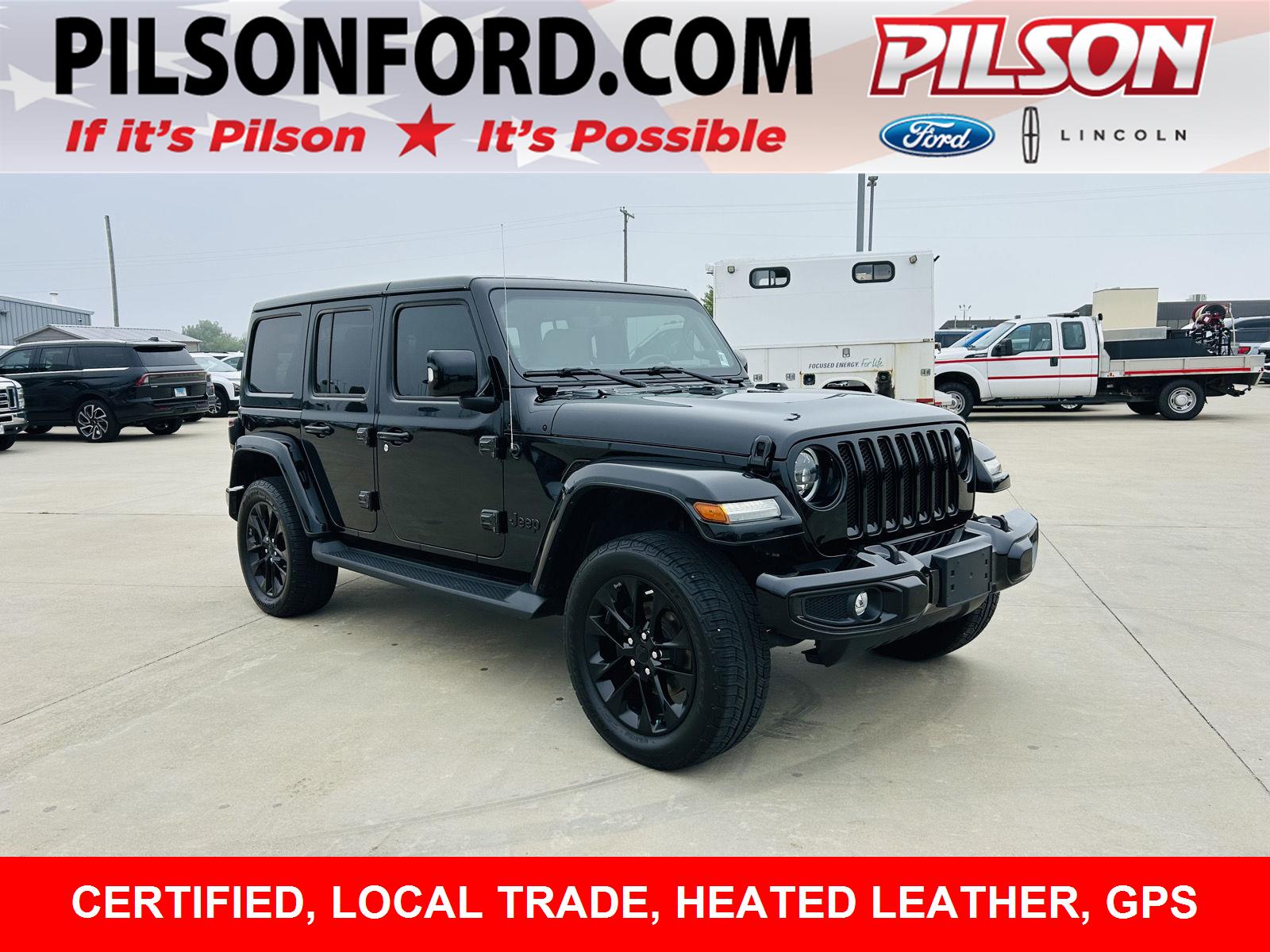 Black Clearcoat 2023 Jeep Wrangler SUV / Crossover Four-Wheel Drive 8-Speed Automatic
