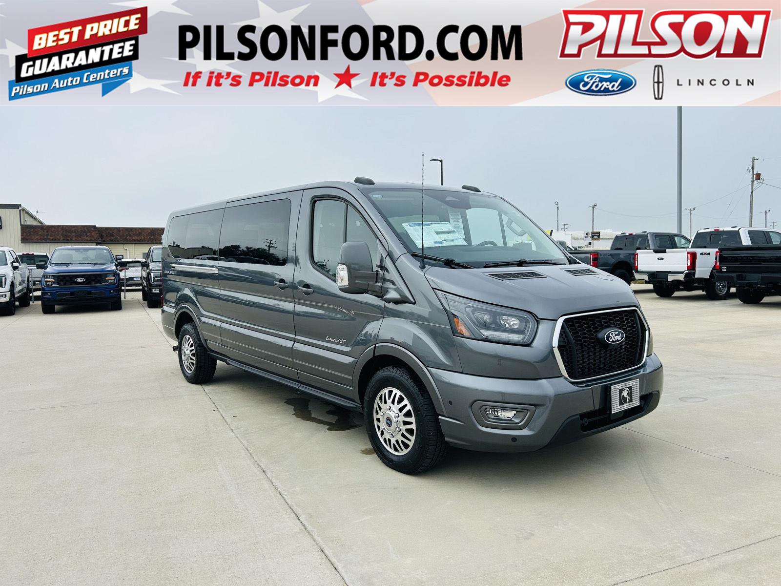 Carbonized Gray 2026 Ford Transit Cargo Van All-Wheel Drive Automatic