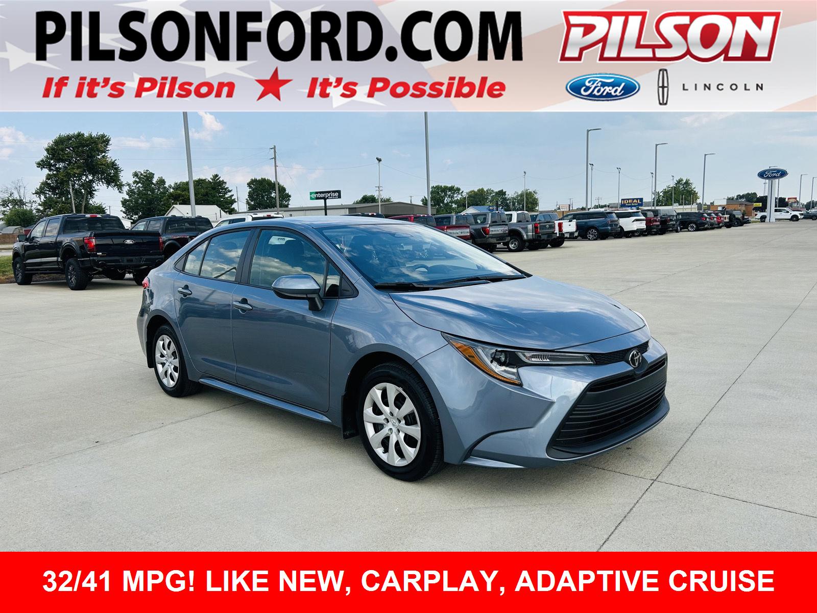 Celestite 2025 Toyota Corolla Sedan Front-Wheel Drive Continuously Variable Transmission