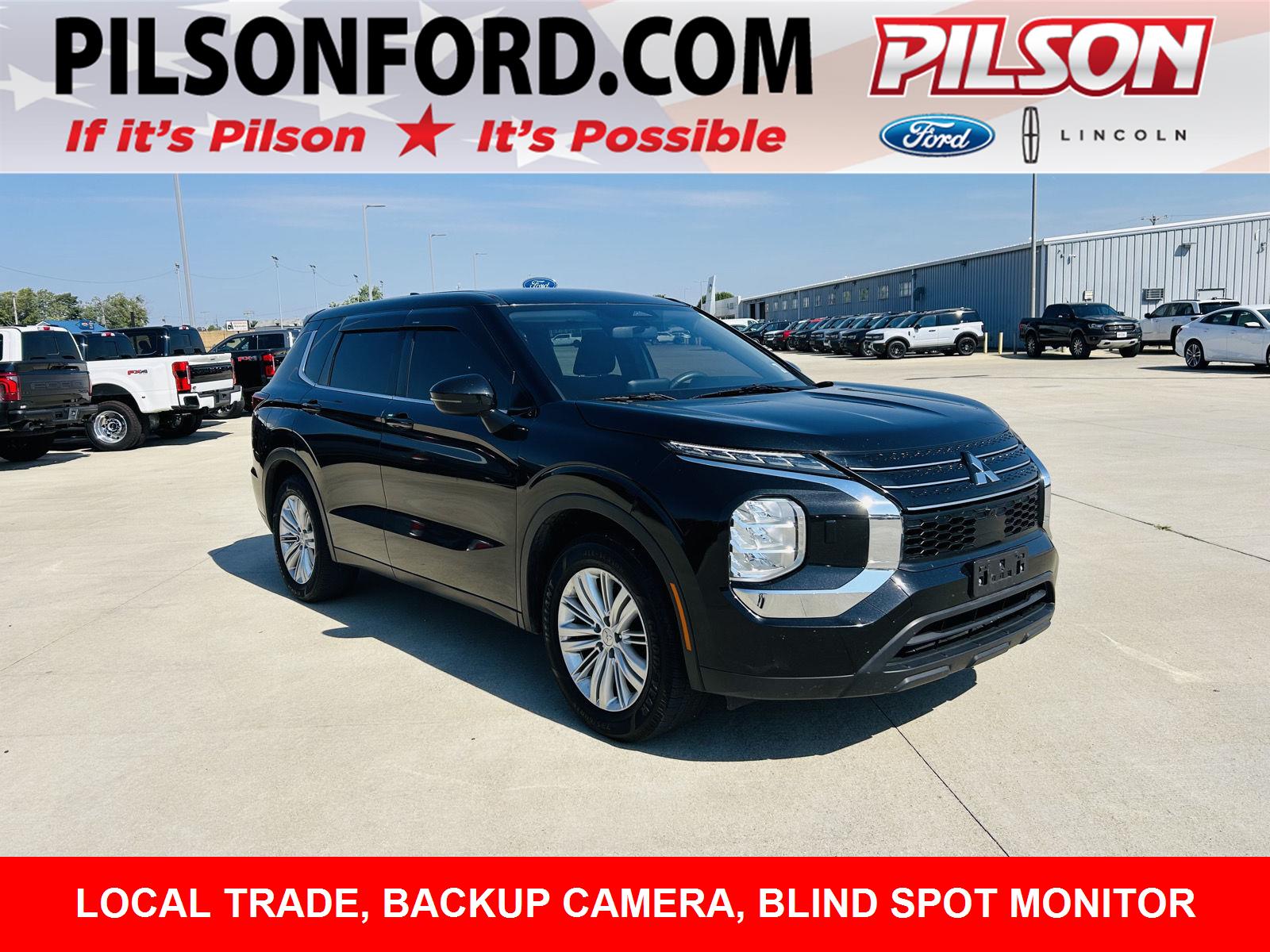 Black Diamond 2022 Mitsubishi Outlander SUV / Crossover All-Wheel Drive Continuously Variable Transmission