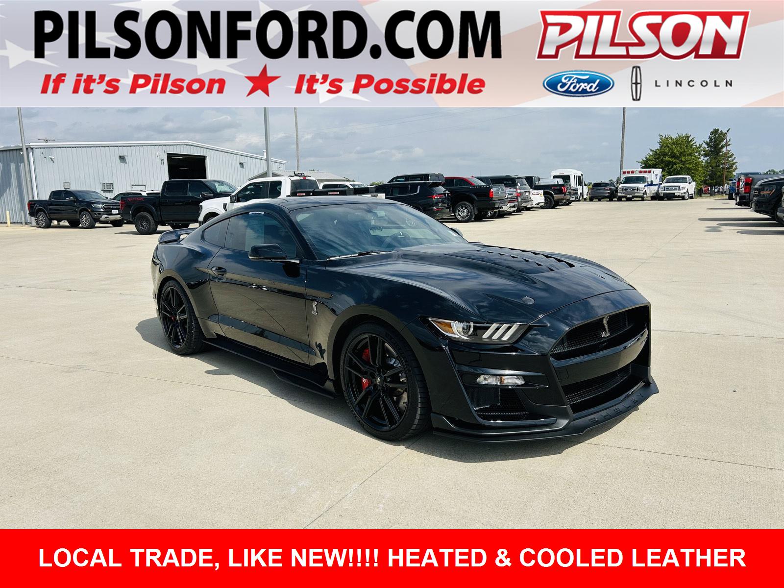 Shadow Black 2022 Ford Mustang Shelby GT500 Coupe Rear-Wheel Drive 7-Speed Dual Clutch
