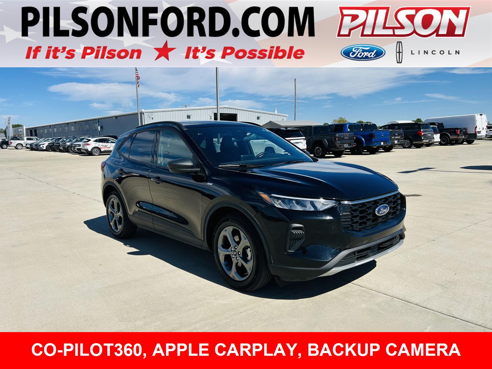 Agate Black 2025 Ford Escape SUV / Crossover Front-Wheel Drive 8-Speed Automatic