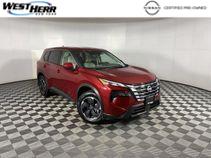 Red (Scarlet Ember Tintcoat) 2025 Nissan Rogue SV AWD SUV / Crossover All-Wheel Drive Continuously Variable Transmission