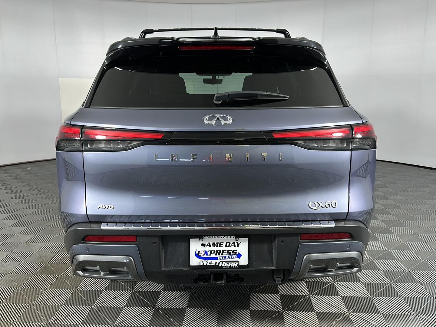 Certified Used 2024 Moonbow Blue/Black Obsidian INFINITI AUTOGRAPH image 29