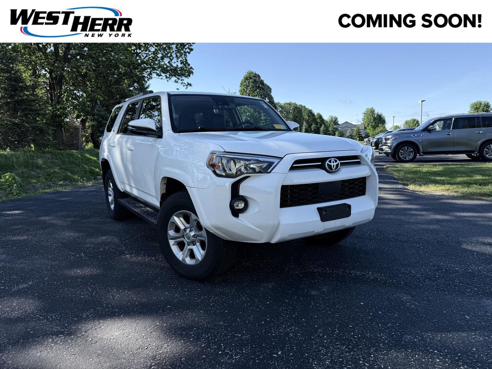 Super White 2021 Toyota 4Runner SR5 Premium 4WD SUV / Crossover Four-Wheel Drive Automatic