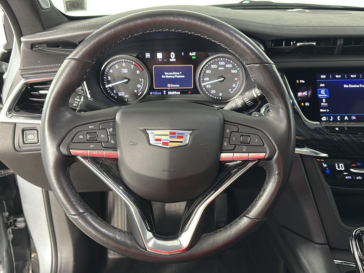 Used 2023 Argent Silver Metallic Cadillac AWD Premium Luxury image 22