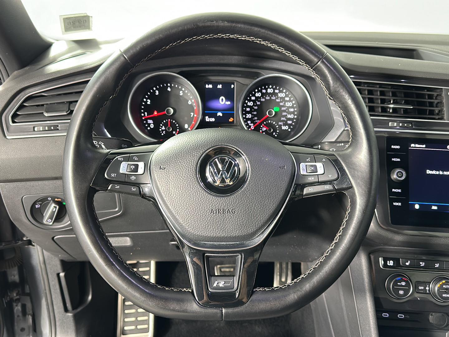 Used 2021 Platinum Gray Metallic Volkswagen SE R-Line Black image 17