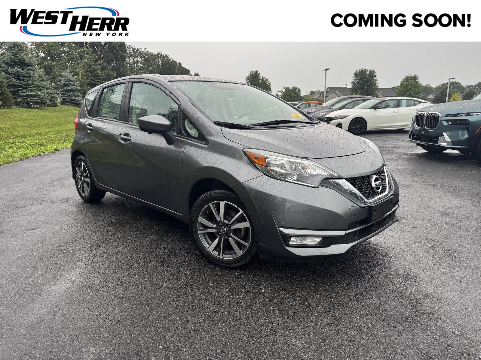 Gray (Gun Metallic) 2017 Nissan Versa Note Hatchback Front-Wheel Drive Continuously Variable Transmission