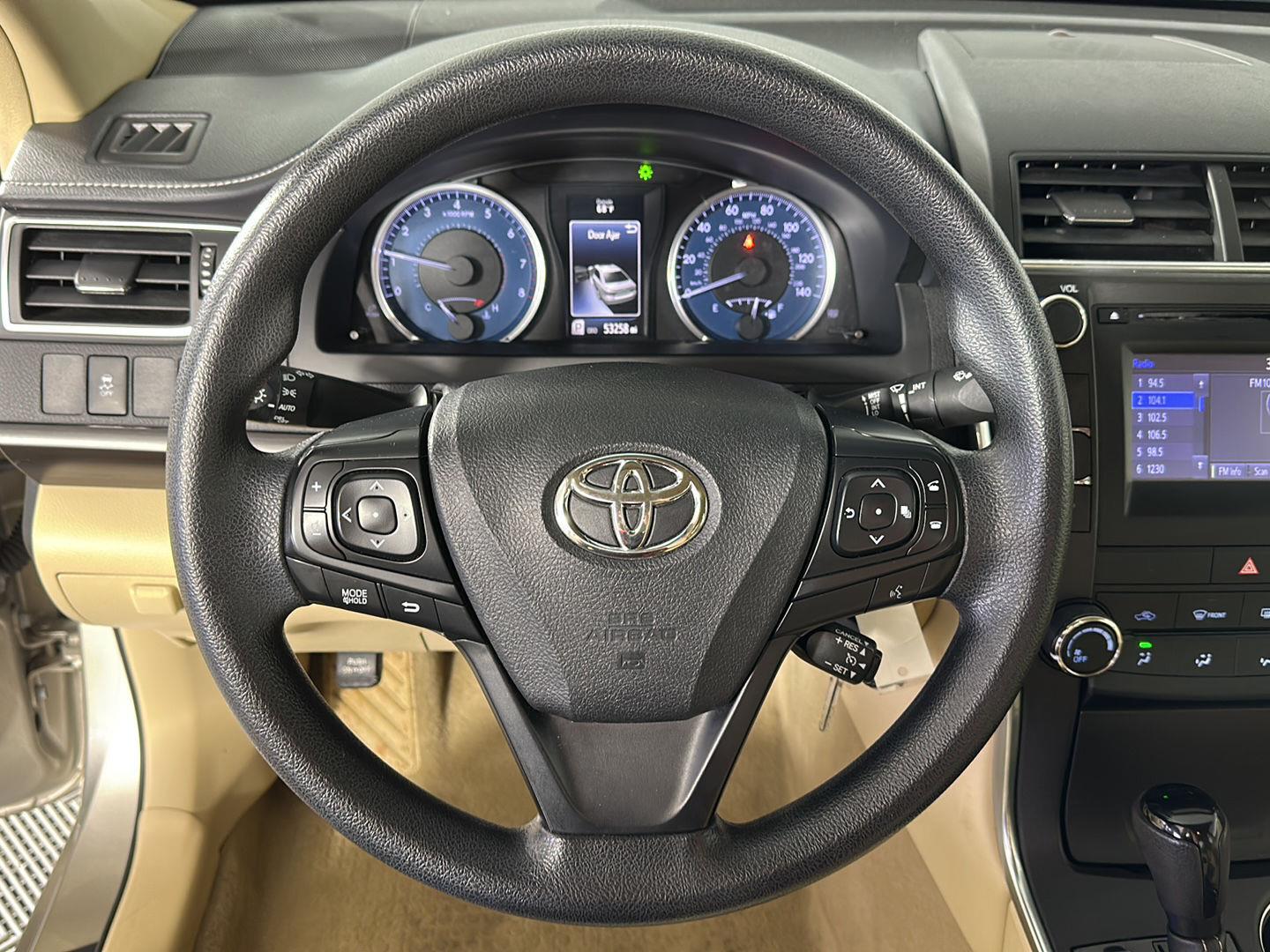 Used 2017 Creme Brulee Mica Toyota LE image 10