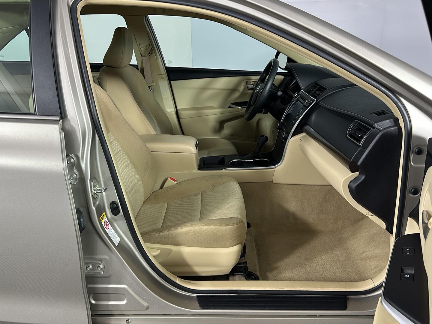 Used 2017 Creme Brulee Mica Toyota LE image 25