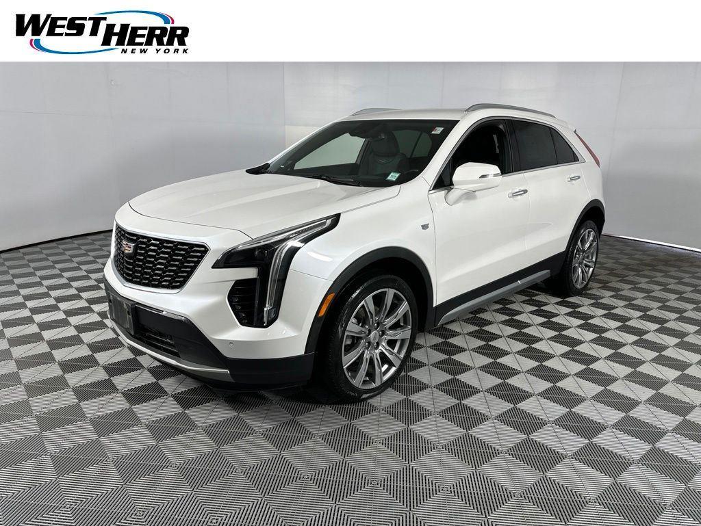 Used 2023 Crystal White Tricoat Cadillac AWD Premium Luxury image 2