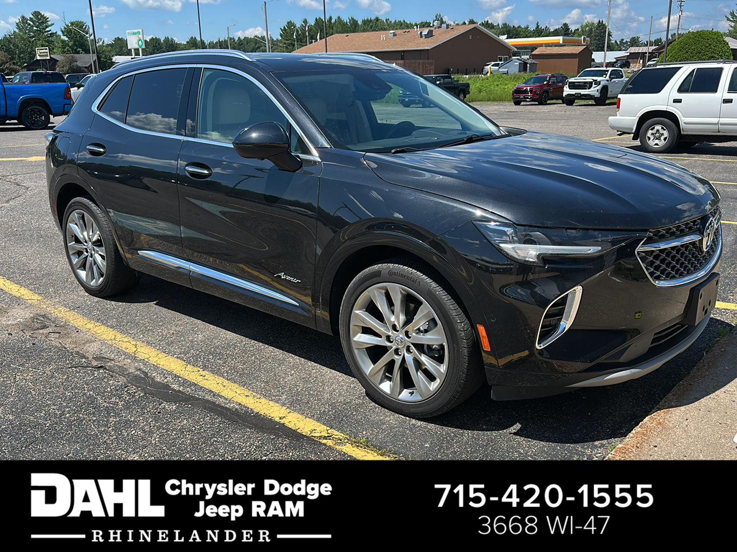 Black (Ebony Twilight Metallic) 2023 Buick Envision SUV / Crossover All-Wheel Drive 9-Speed Automatic
