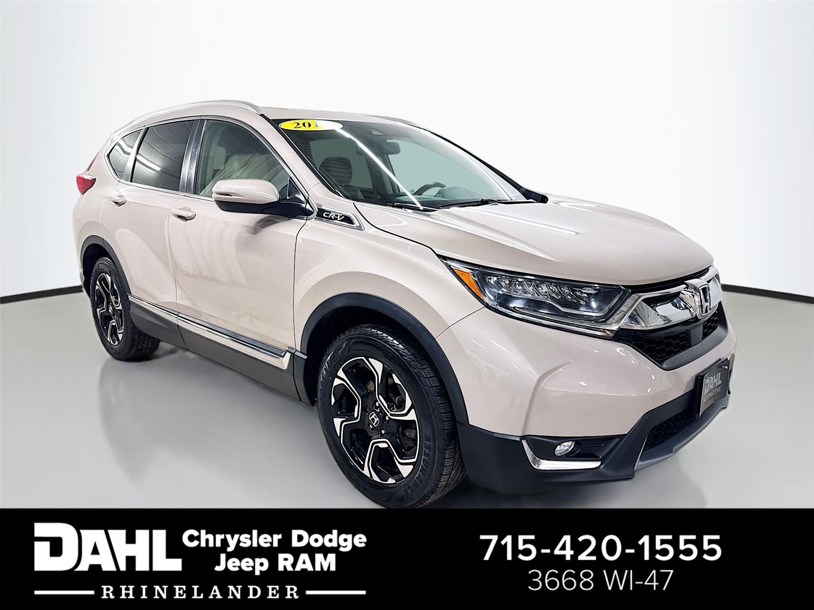 Sandstorm Metallic 2019 Honda CR-V Touring AWD SUV / Crossover All-Wheel Drive Continuously Variable Transmission