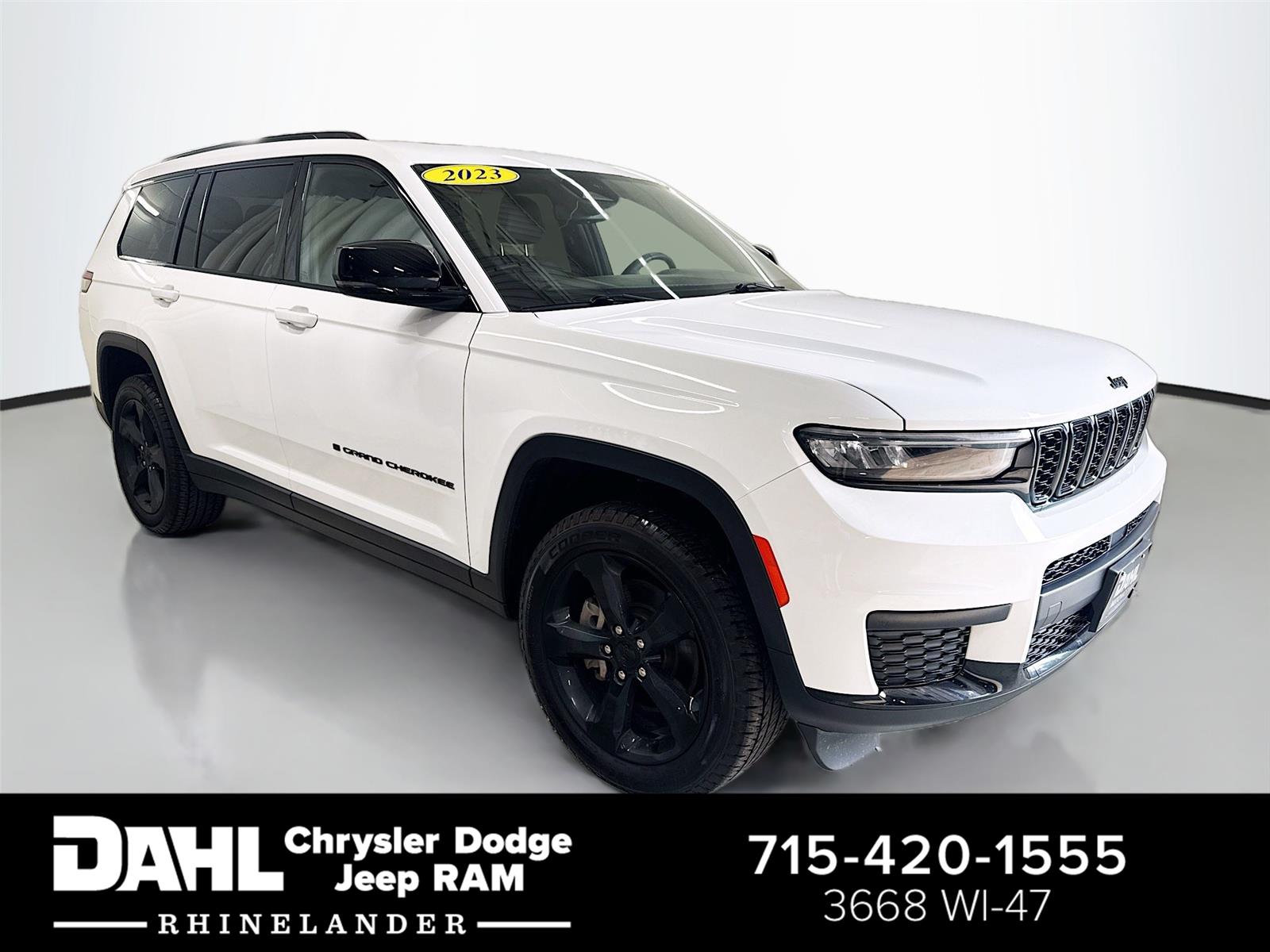 Bright White Clearcoat 2023 Jeep Grand Cherokee L SUV / Crossover Four-Wheel Drive 8-Speed Automatic