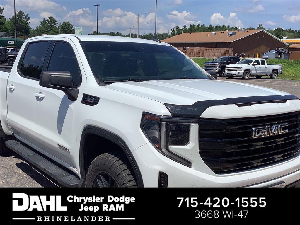 Summit White 2022 GMC Sierra 1500 Pickup Truck Four-Wheel Drive 8-Speed Automatic