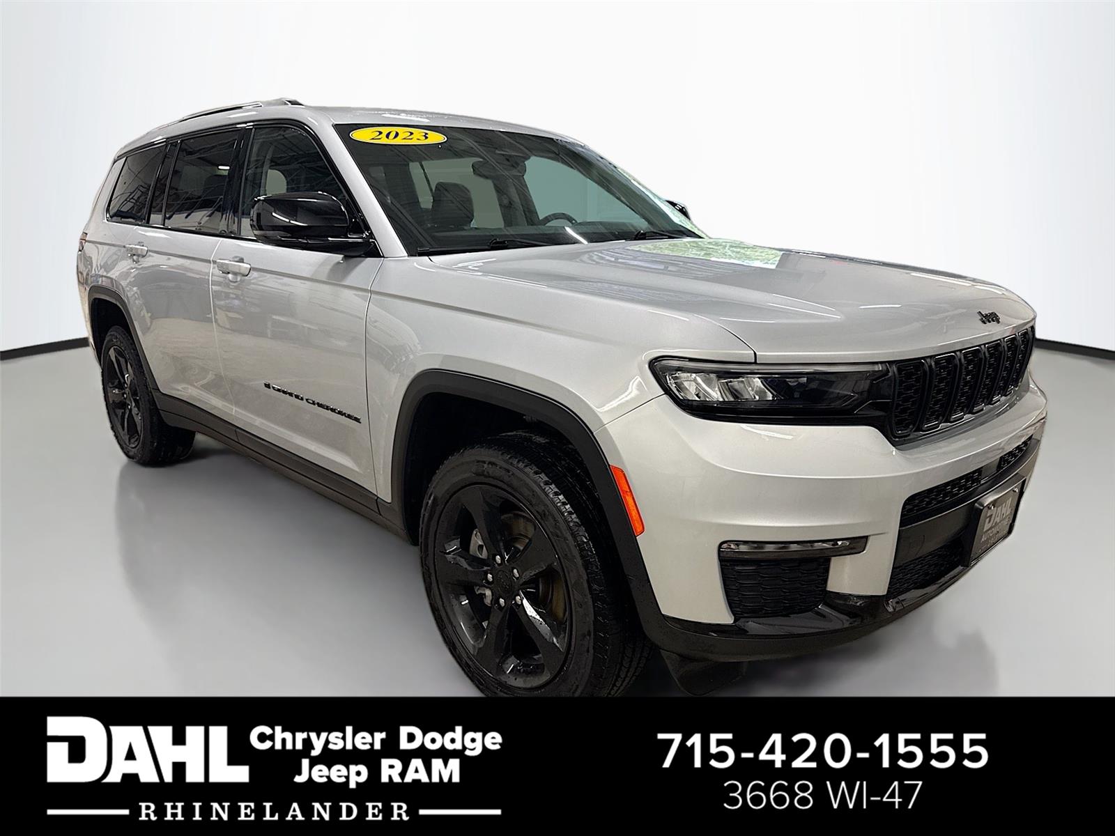 Silver Zynith 2023 Jeep Grand Cherokee L SUV / Crossover Four-Wheel Drive 8-Speed Automatic