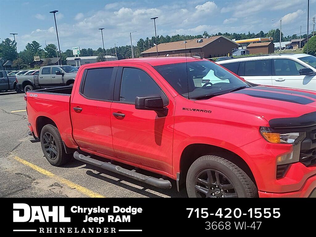 Red Hot 2024 Chevrolet Silverado 1500 Pickup Truck Four-Wheel Drive 8-Speed Automatic