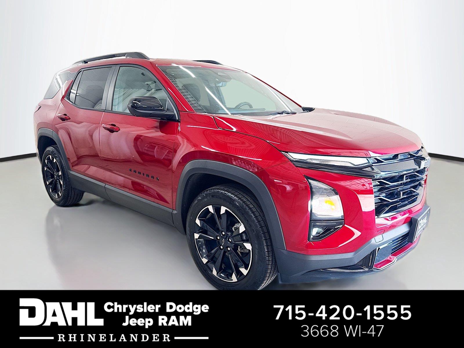 Radiant Red Tintcoat 2025 Chevrolet Equinox SUV / Crossover Four-Wheel Drive 8-Speed Automatic