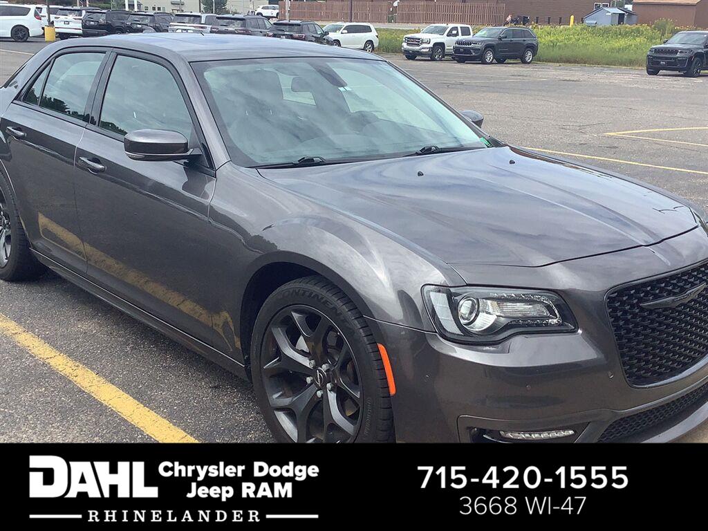 Gray (Granite Crystal Metallic Clearcoat) 2023 Chrysler 300 Sedan Rear-Wheel Drive 8-Speed Automatic
