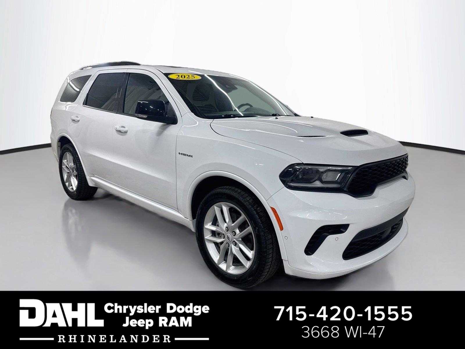 White Knuckle 2025 Dodge Durango SUV / Crossover All-Wheel Drive 8-Speed Automatic