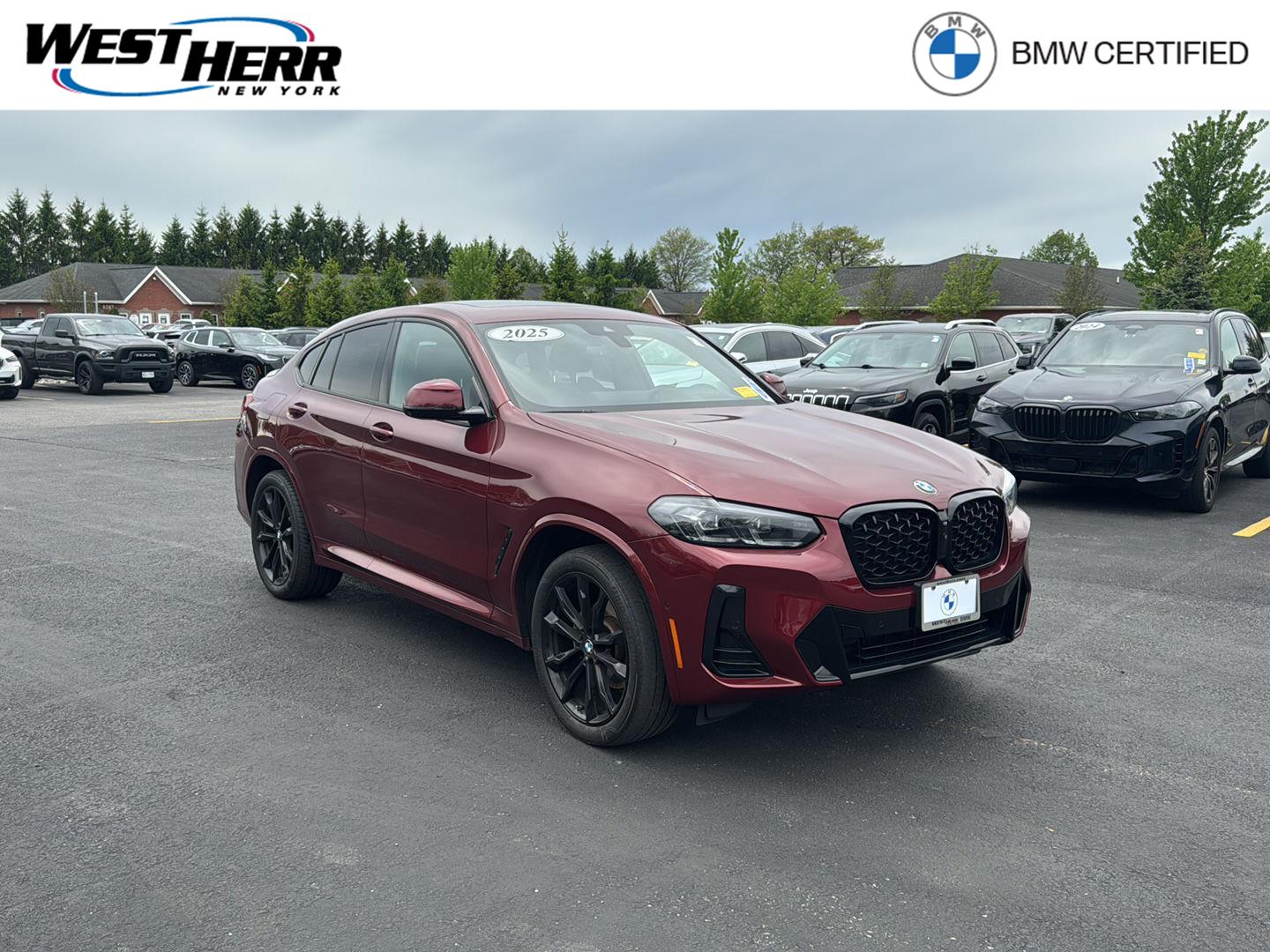 Aventurin Red Metallic 2025 BMW X4 SUV / Crossover All-Wheel Drive Automatic