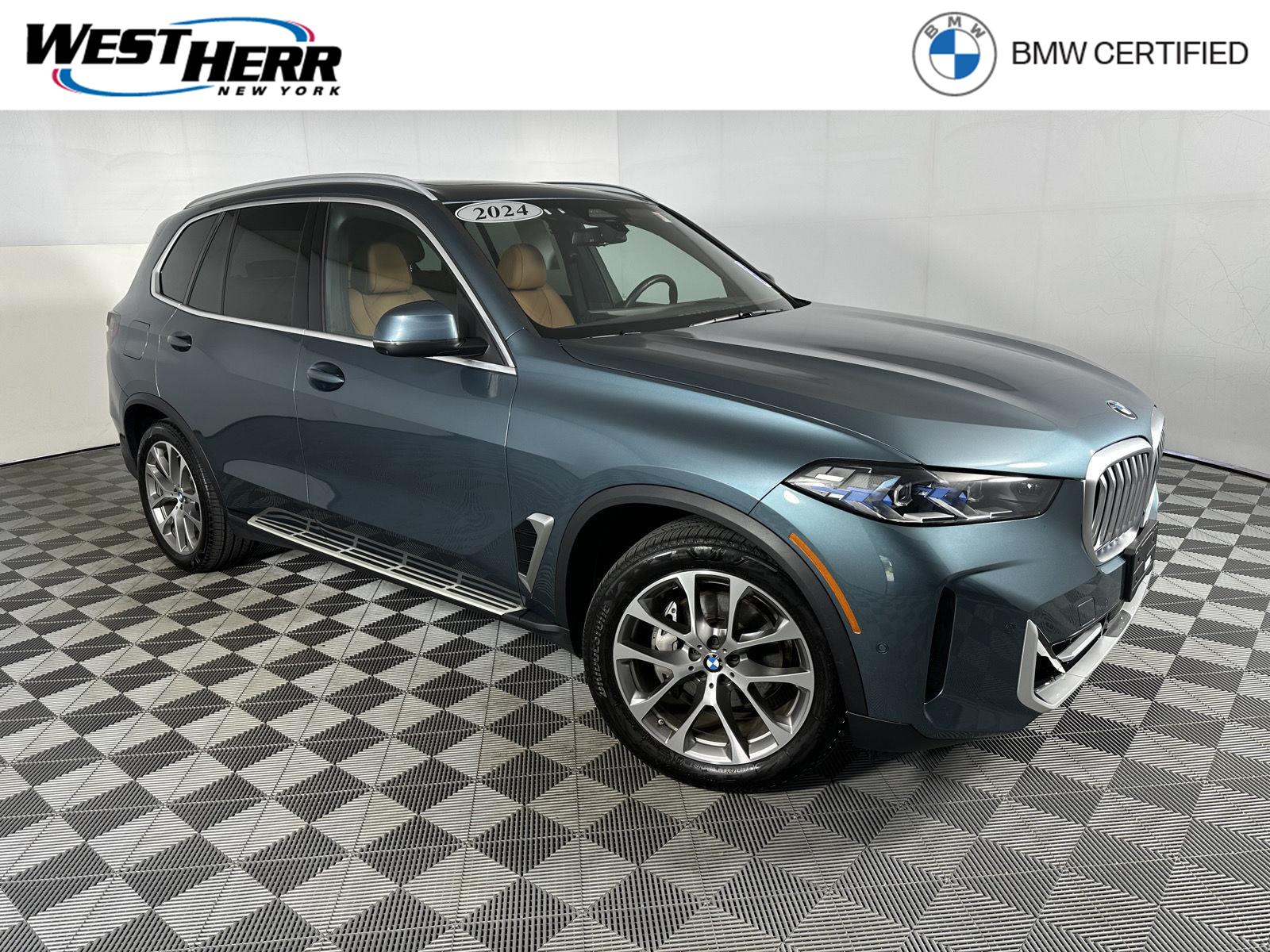 Blue Ridge Mountain Metallic 2024 BMW X5 xDrive40i AWD SUV / Crossover All-Wheel Drive Automatic