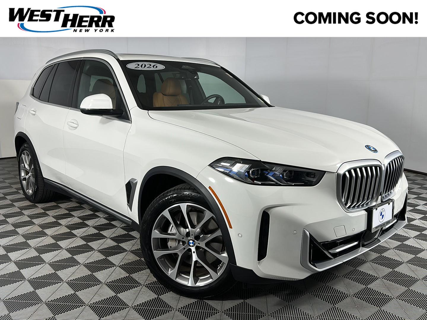 Alpine White 2026 BMW X5 SUV / Crossover All-Wheel Drive Automatic