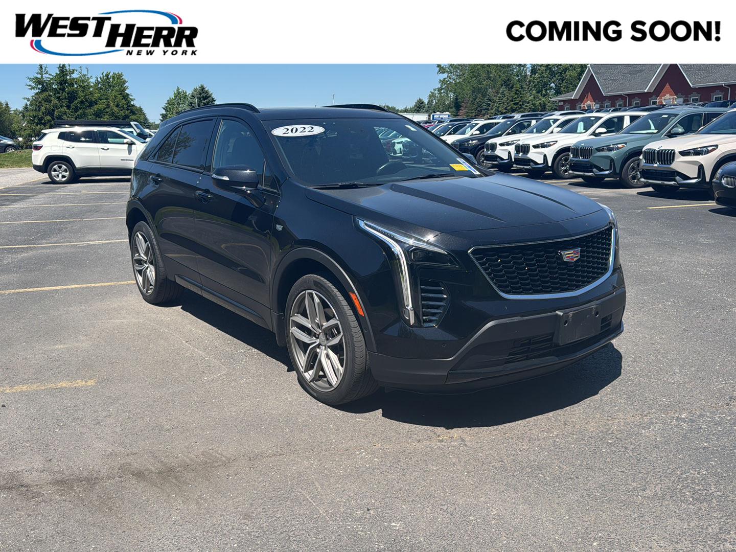 Stellar Black Metallic 2022 Cadillac XT4 SUV / Crossover Four-Wheel Drive 9-Speed Automatic