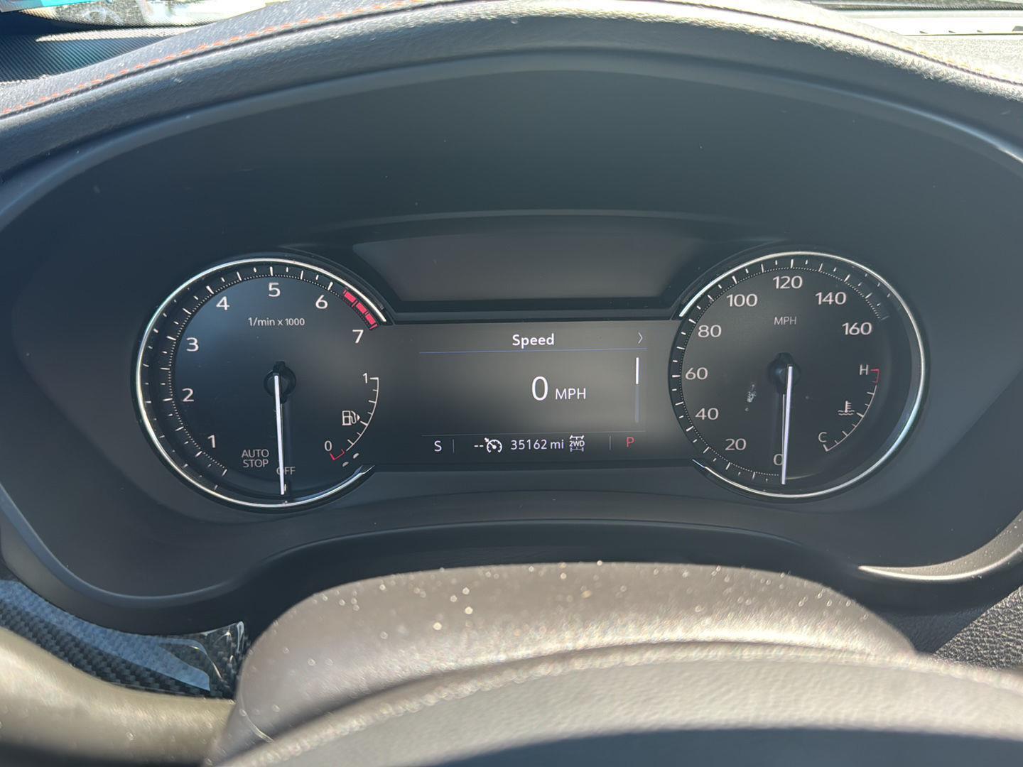 Used 2022 Stellar Black Metallic Cadillac AWD Sport image 11