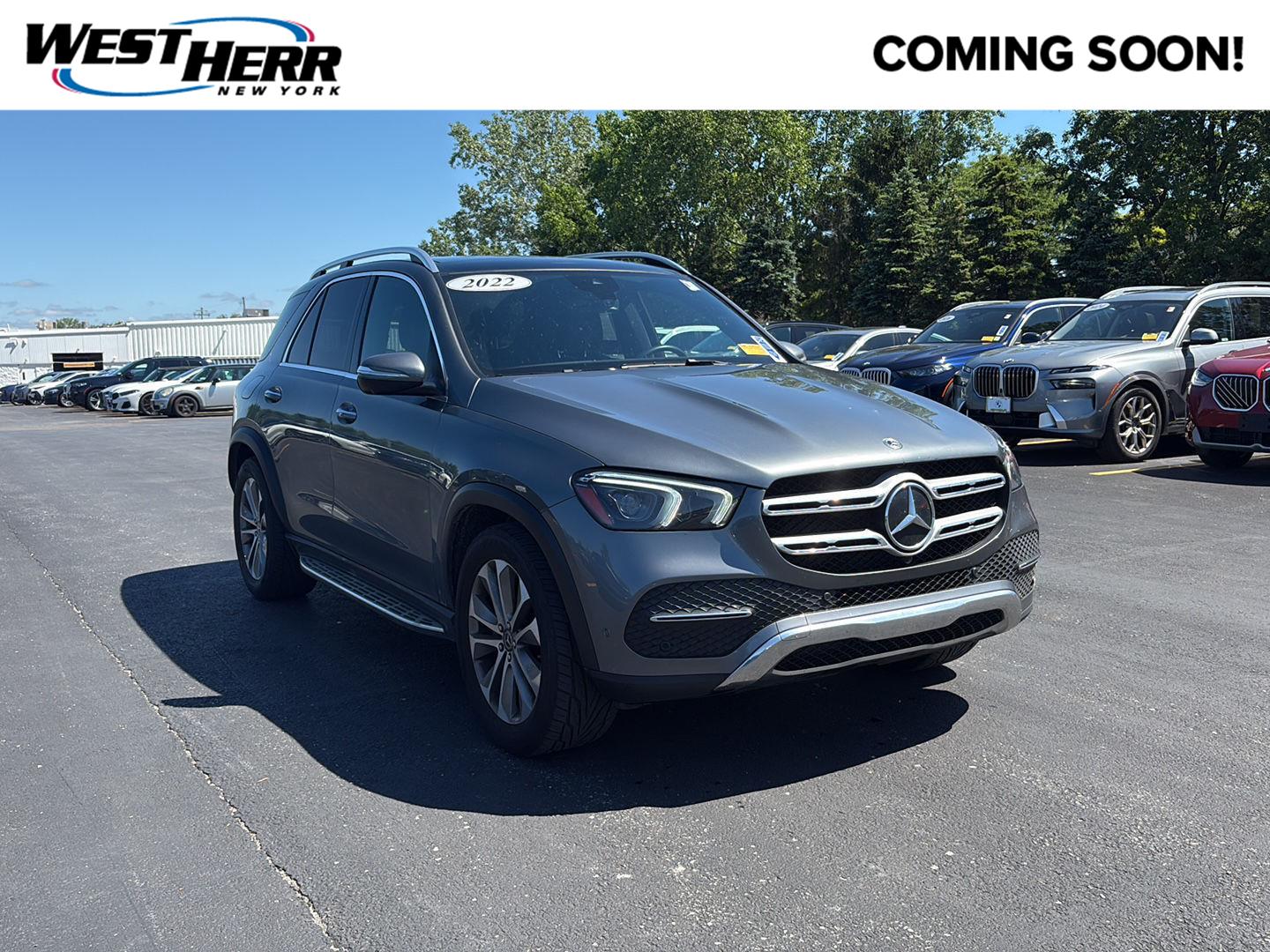 Gray (Selenite Grey Metallic) 2022 Mercedes-Benz GLE SUV / Crossover All-Wheel Drive Automatic