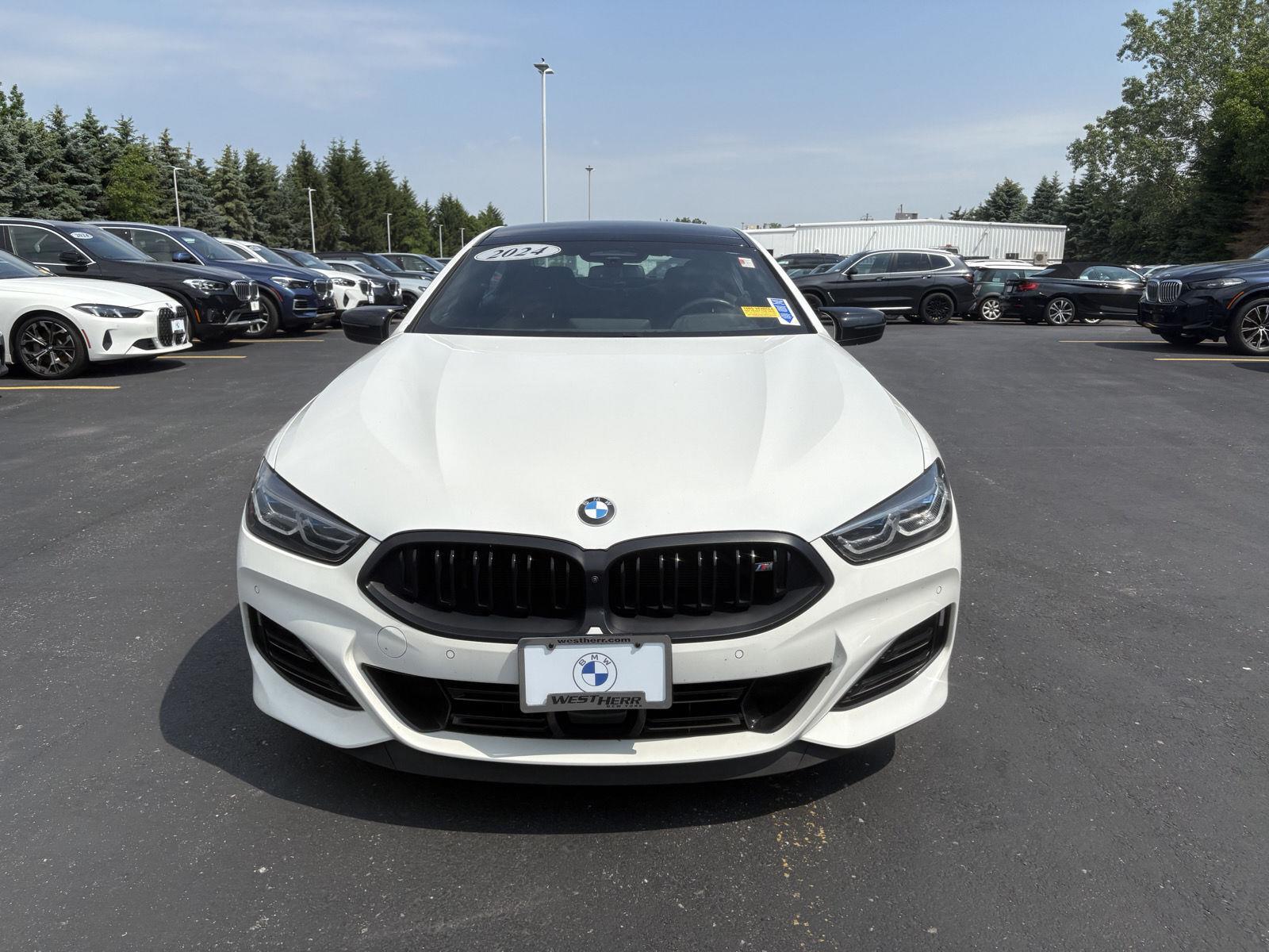 Used 2024 Alpine White BMW M850i image 3