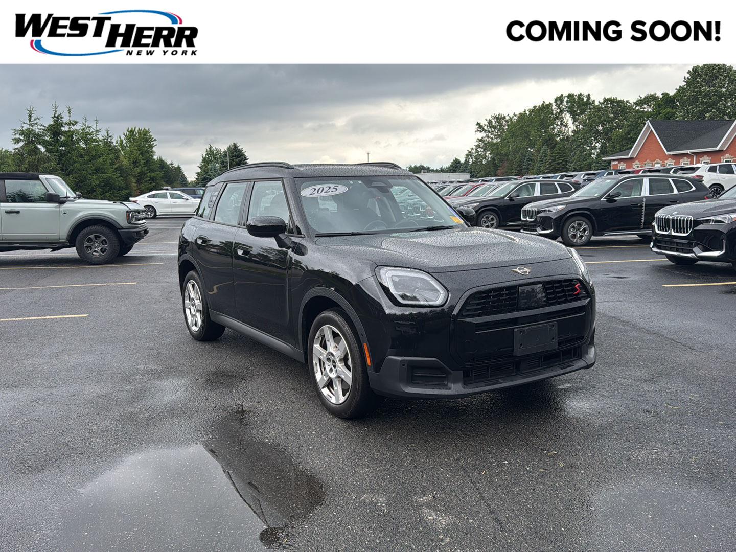 Midnight Black II Metallic 2025 MINI Countryman SUV / Crossover All-Wheel Drive 7-Speed Dual Clutch