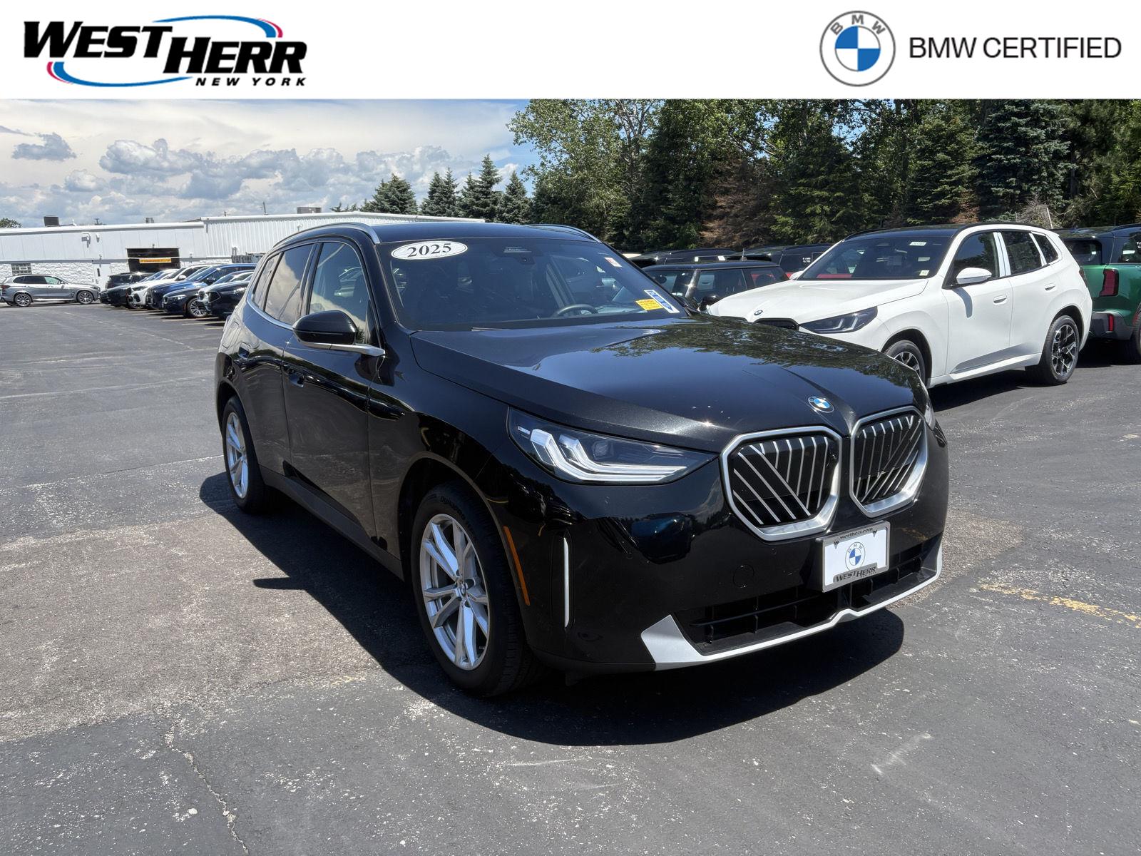 Black Sapphire Metallic 2025 BMW X3 SUV / Crossover All-Wheel Drive Automatic