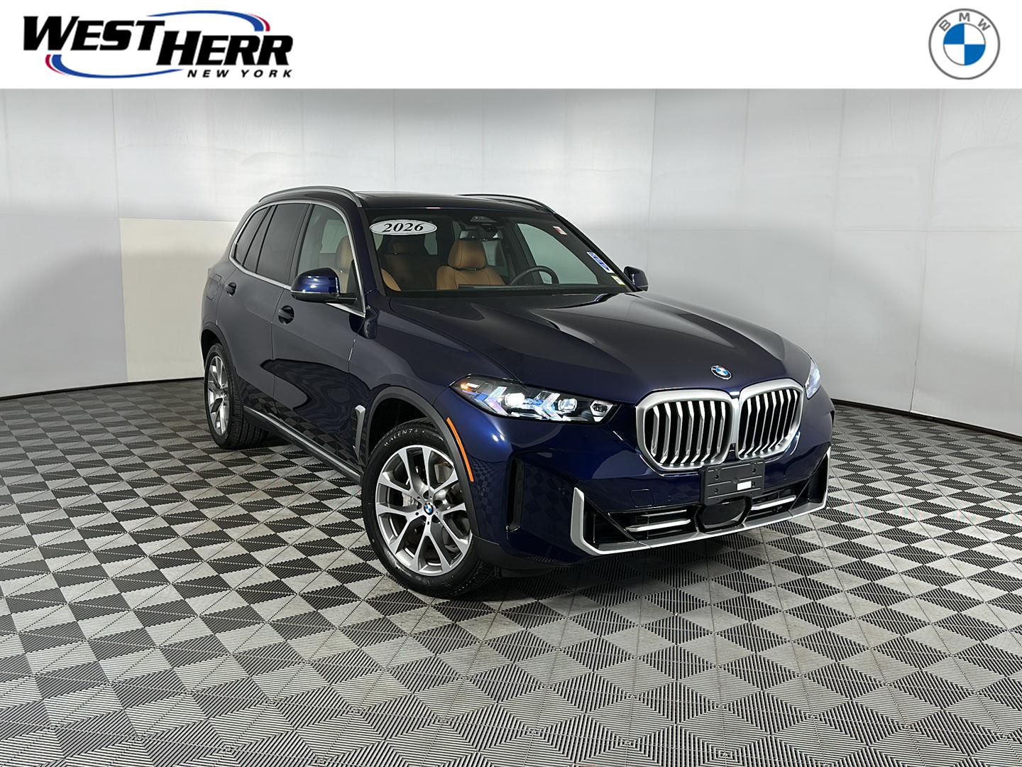 Tanzanite Blue II Metallic 2026 BMW X5 SUV / Crossover All-Wheel Drive Automatic