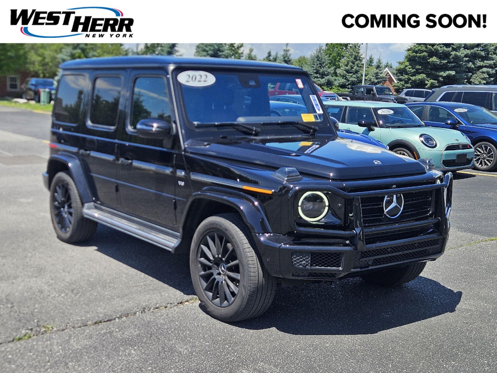 Black 2022 Mercedes-Benz G-Class SUV / Crossover All-Wheel Drive Automatic