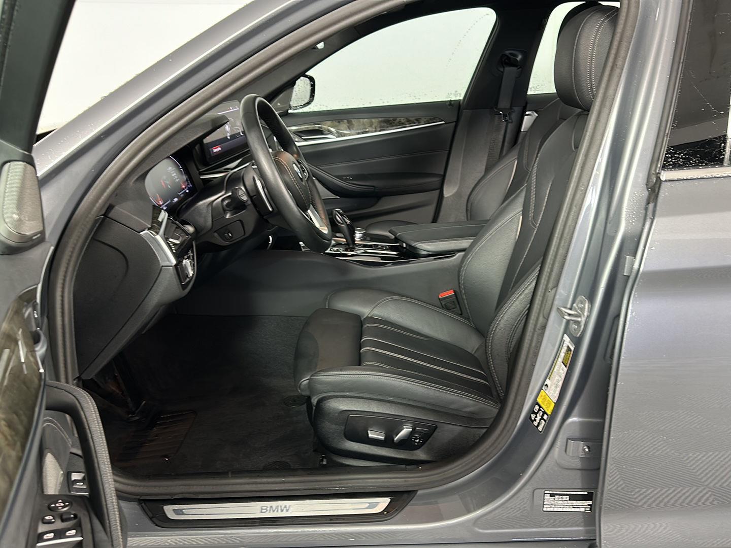 Certified Used 2023 Skyscraper Gray Metallic BMW 540i xDrive image 10