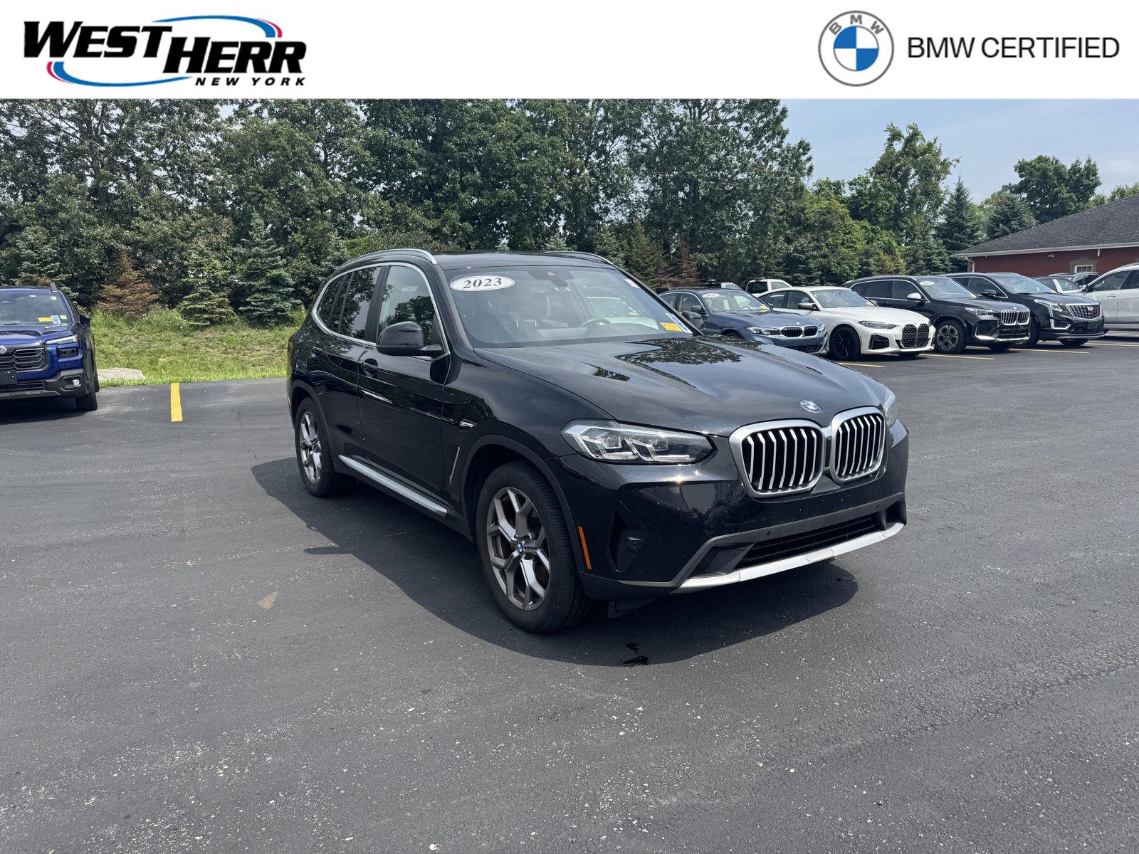 Jet Black 2023 BMW X3 SUV / Crossover All-Wheel Drive Automatic
