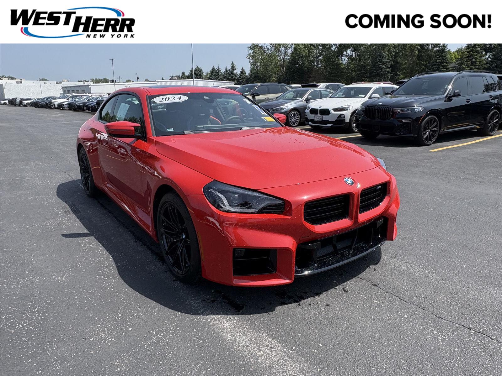 Toronto Red Metallic 2024 BMW M2 Coupe Rear-Wheel Drive 6-Speed Manual
