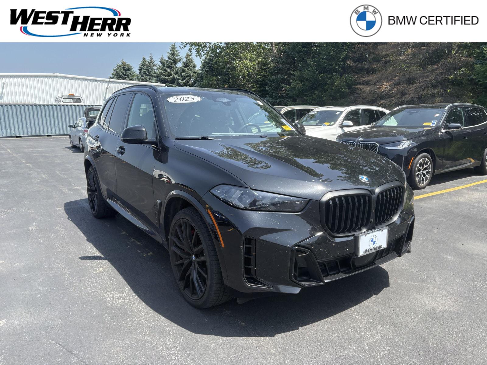 Black Sapphire Metallic 2025 BMW X5 SUV / Crossover All-Wheel Drive Automatic