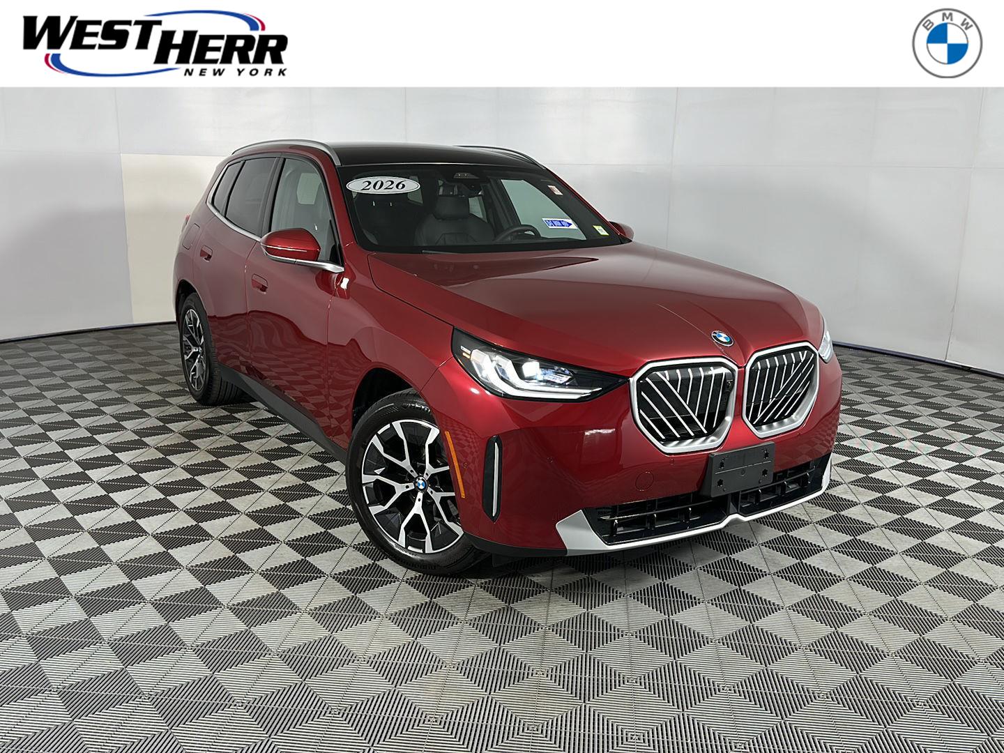 Vegas Red Metallic 2026 BMW X3 SUV / Crossover All-Wheel Drive Automatic