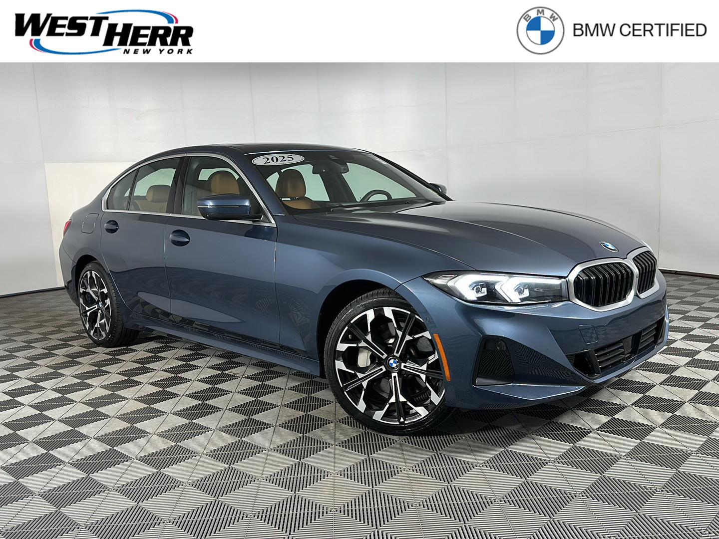 Arctic Race Blue Metallic 2025 BMW 3 Series Sedan All-Wheel Drive Automatic