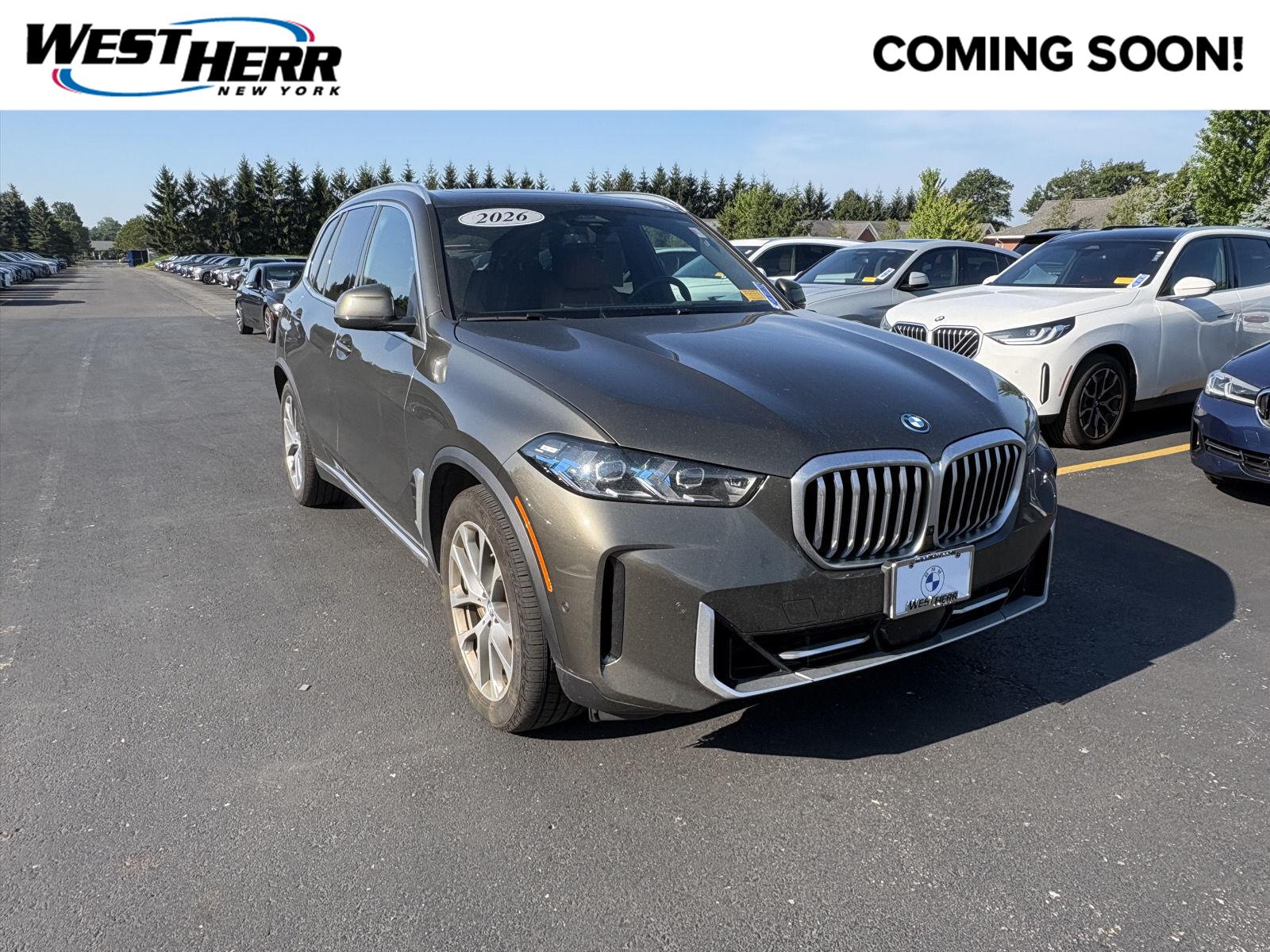 Manhattan Green Metallic 2026 BMW X5 SUV / Crossover All-Wheel Drive Automatic